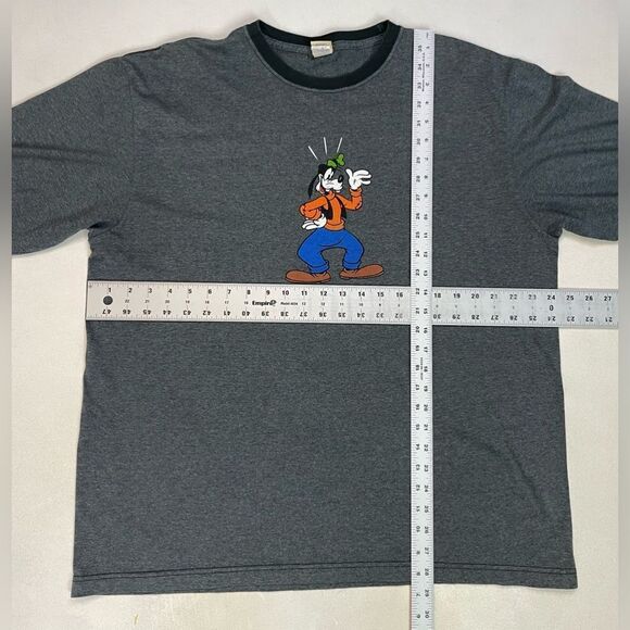 Disney Goofy Chicks Dig Me Graphic T-shirt Men Large Gray Short Sleeve - Picture 6 of 6